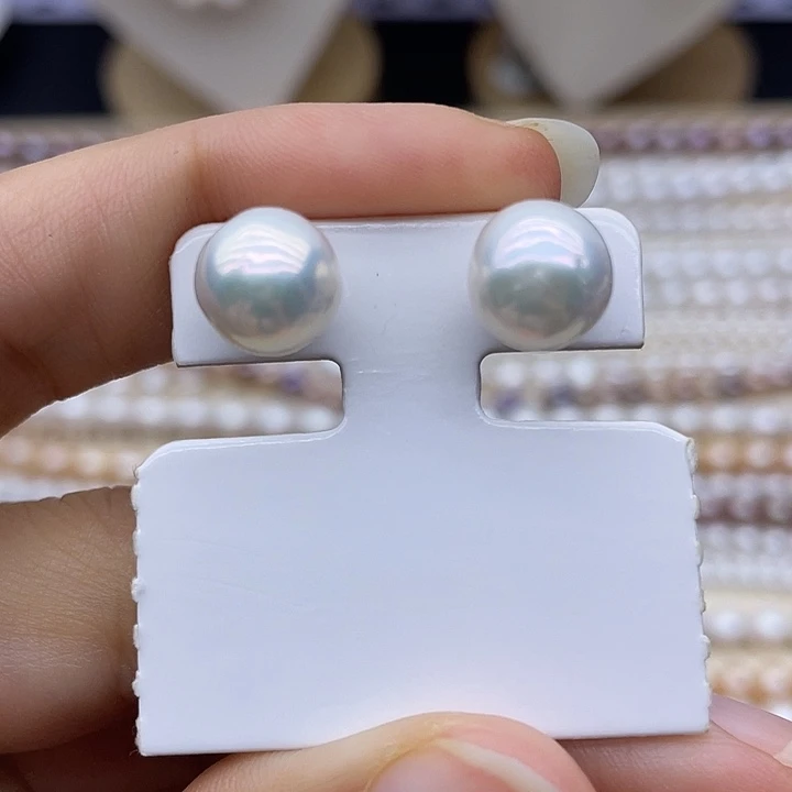 淡水珍珠颈饰银S925镶嵌