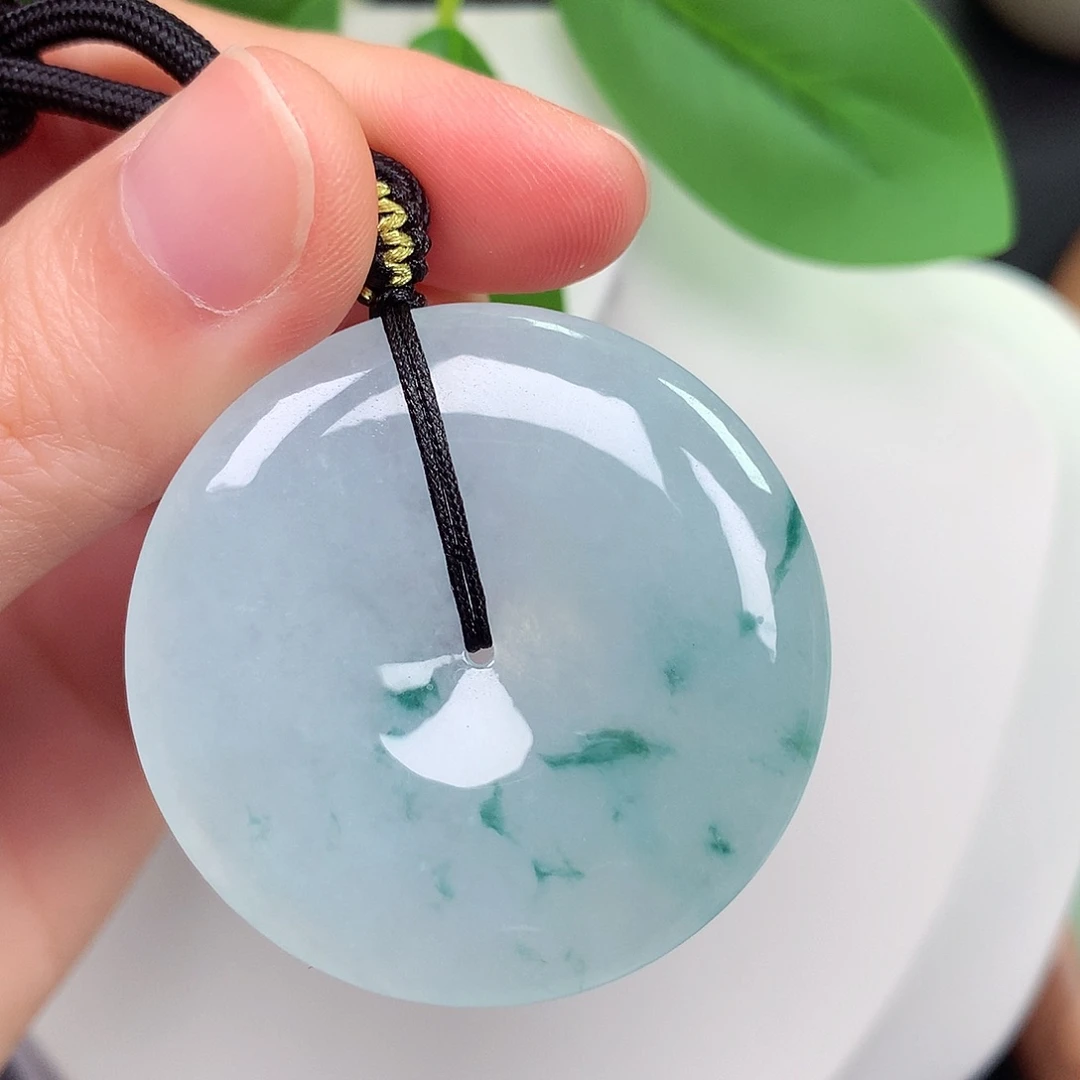 颈饰未镶嵌翡翠平安扣 40-6.0mm