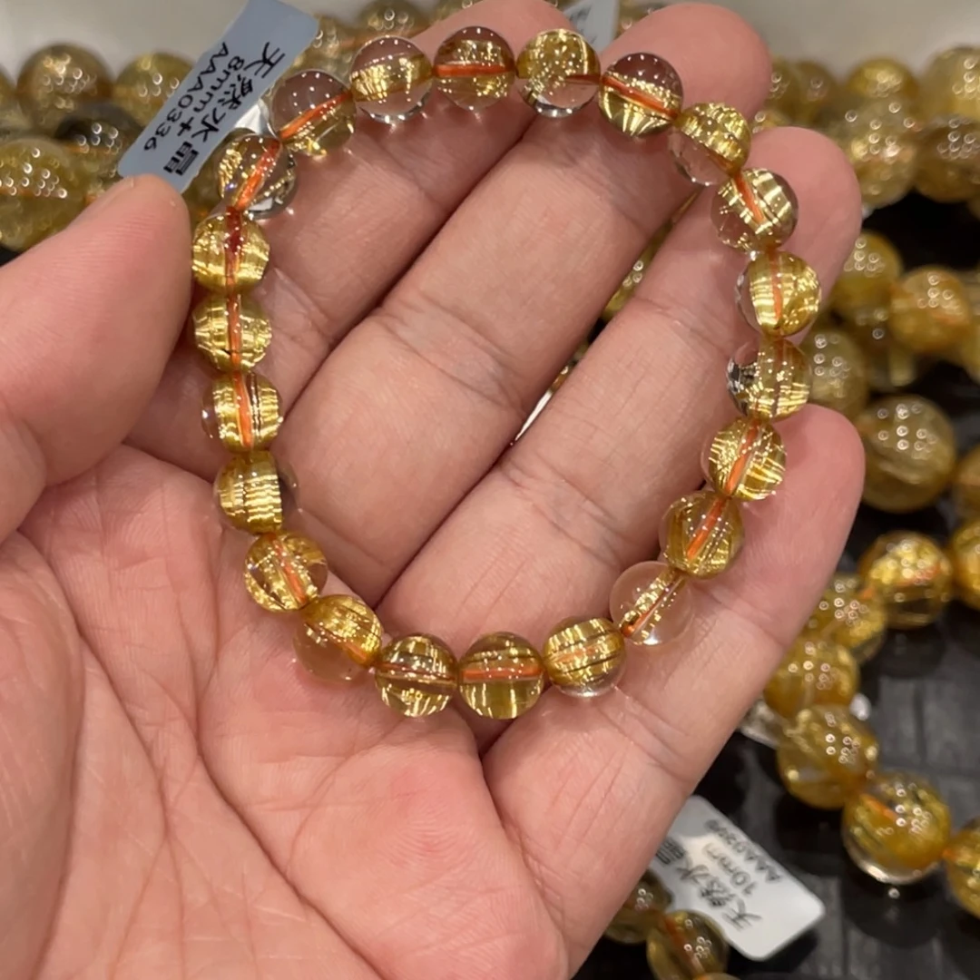 茉***莉未镶嵌水晶手链aaa0336钛晶