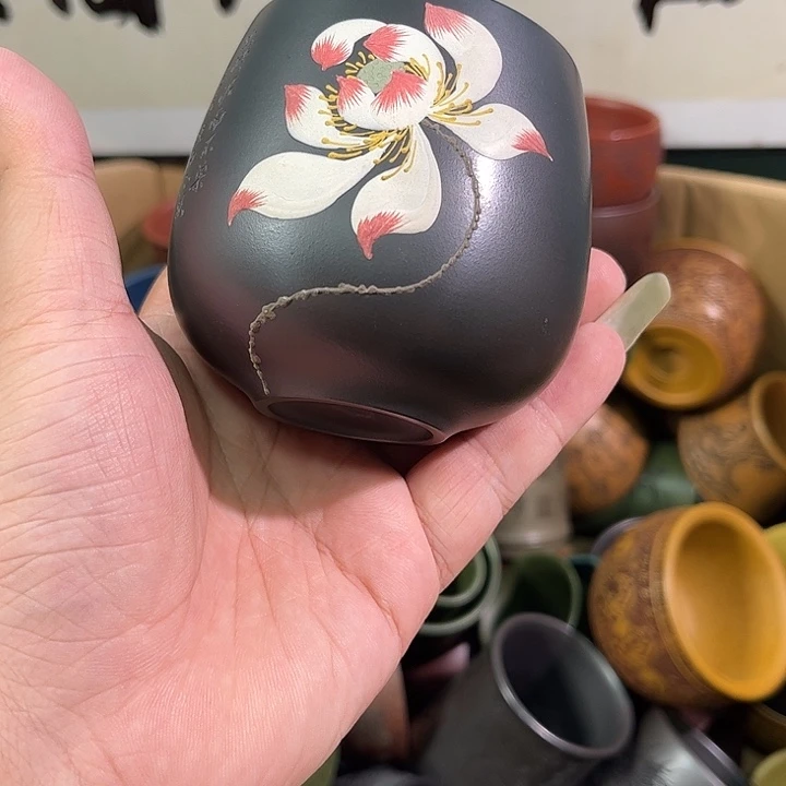 茶杯紫砂全手工紫砂主人杯