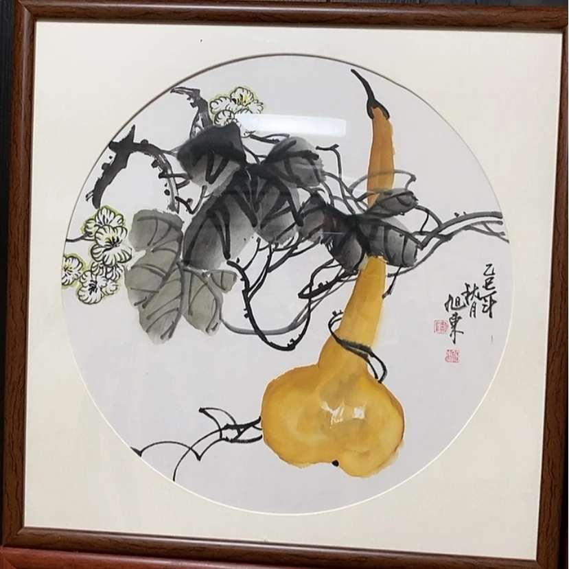 【闪购商品】国画手绘国画带框63.63