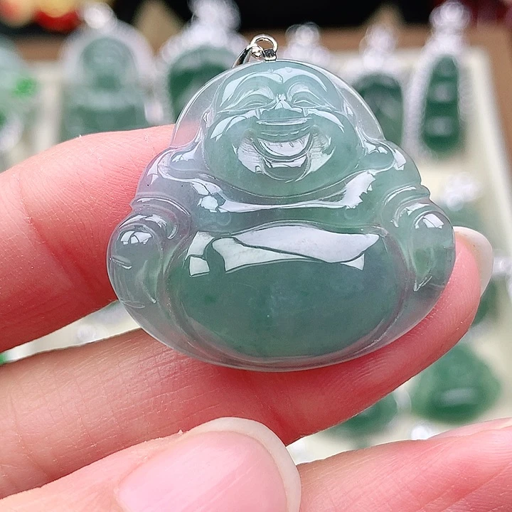 颈饰未镶嵌翡翠吊坠