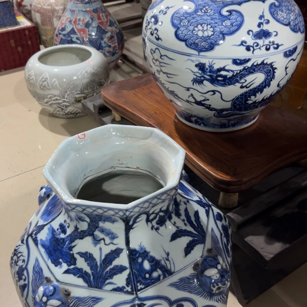 瓷片龙凤呈祥瓷器