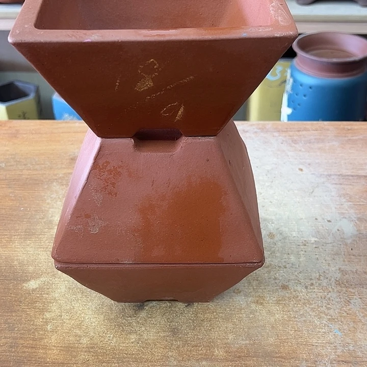 紫砂花盆透气花盆