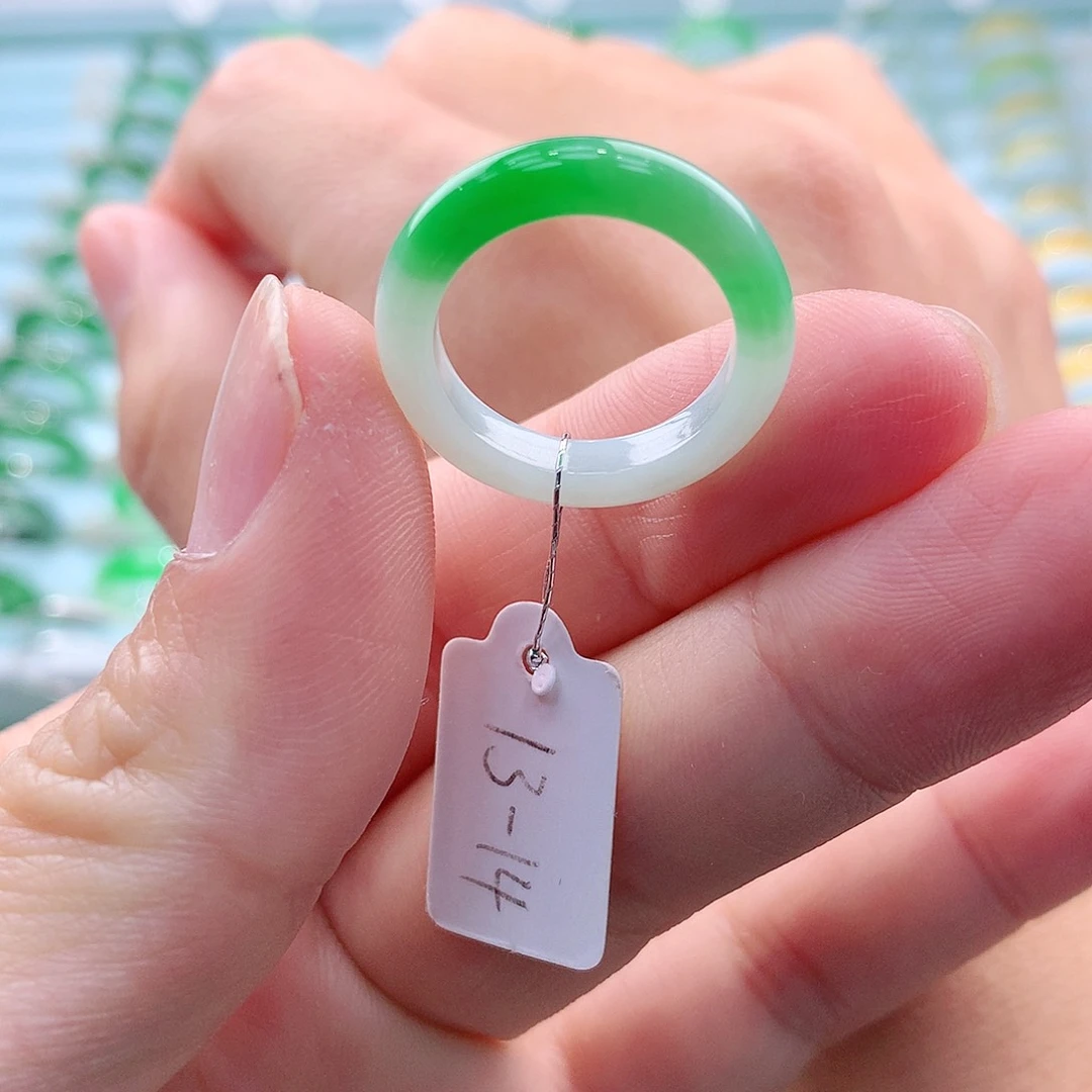 未镶嵌戒指翡翠A货缅甸翡翠