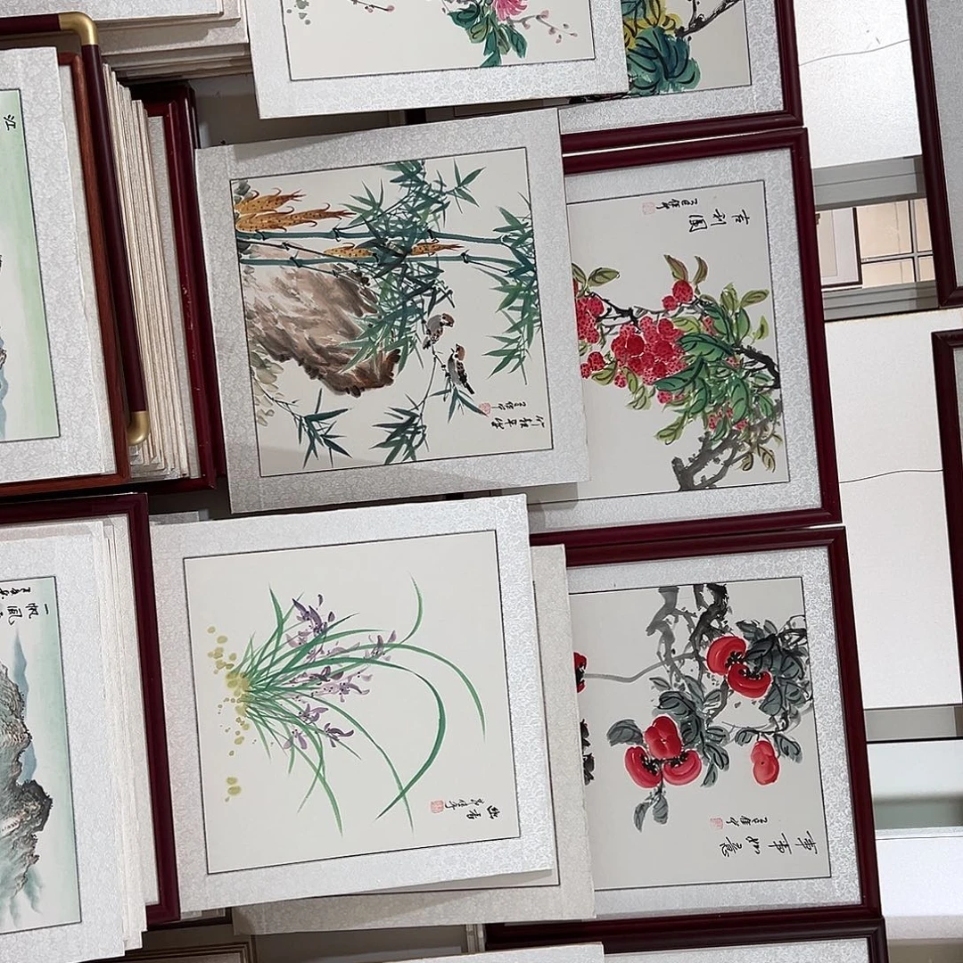 陈***杰国画手绘保证假一罚万