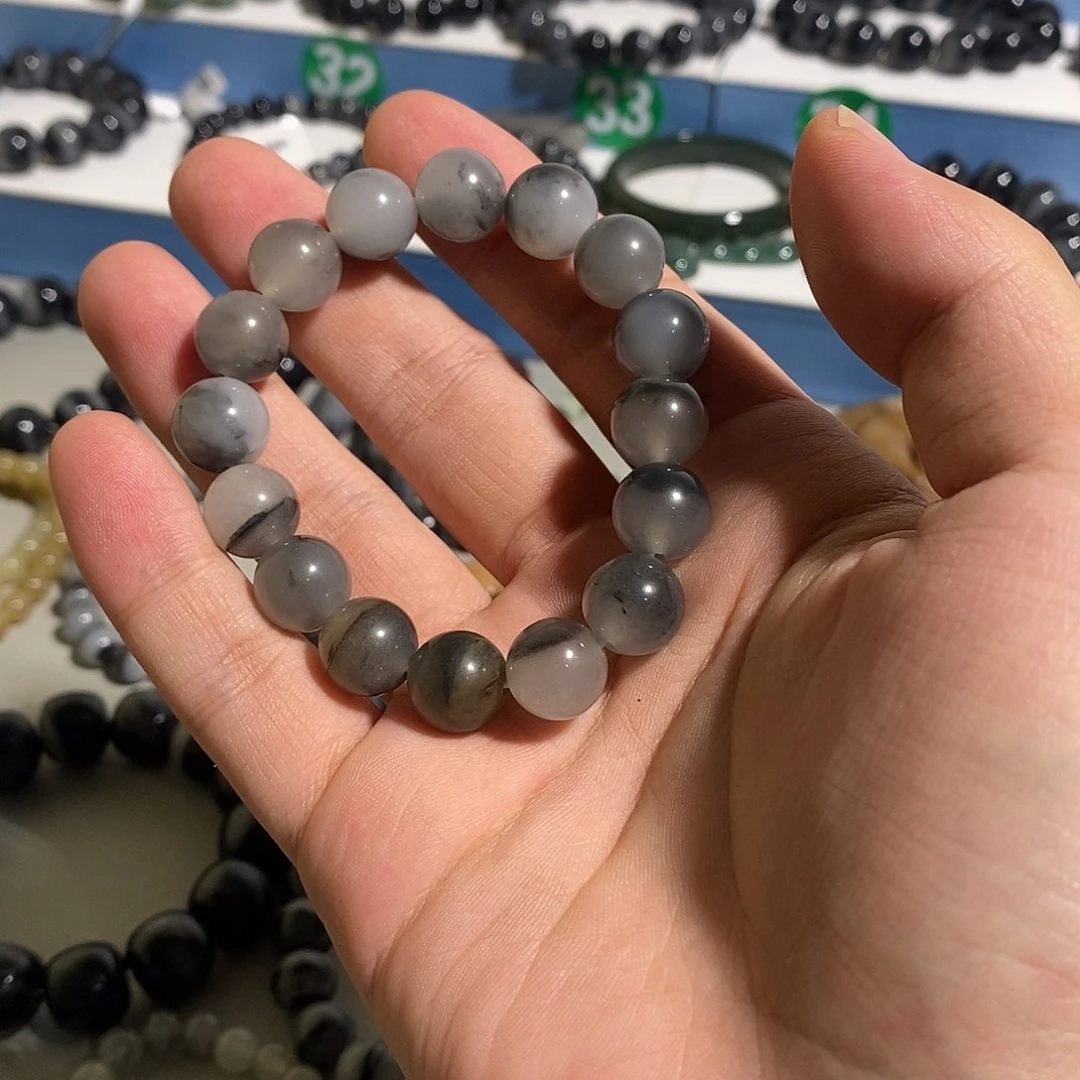 石英质玉未镶嵌手链