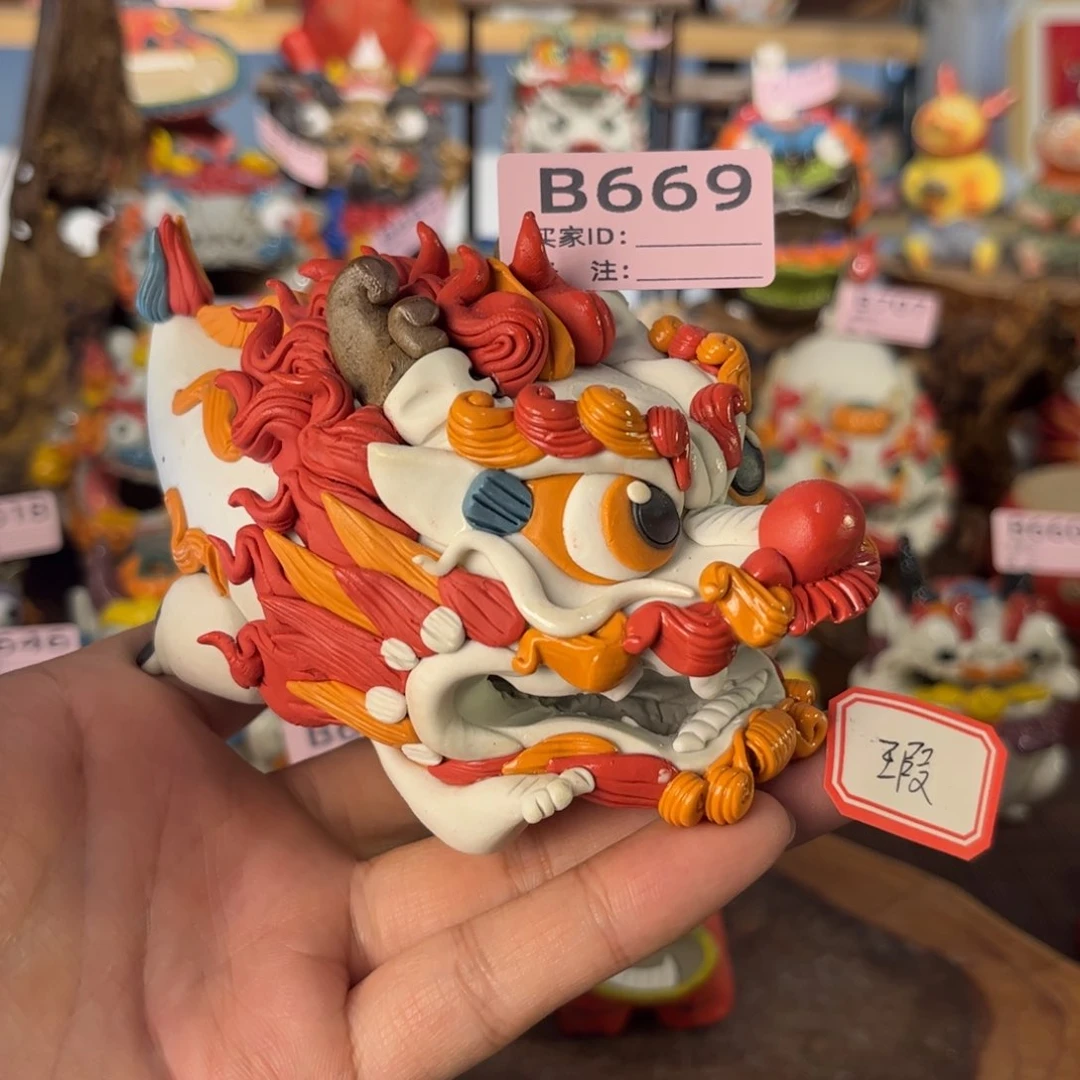 泥塑纯手工茶宠摆件