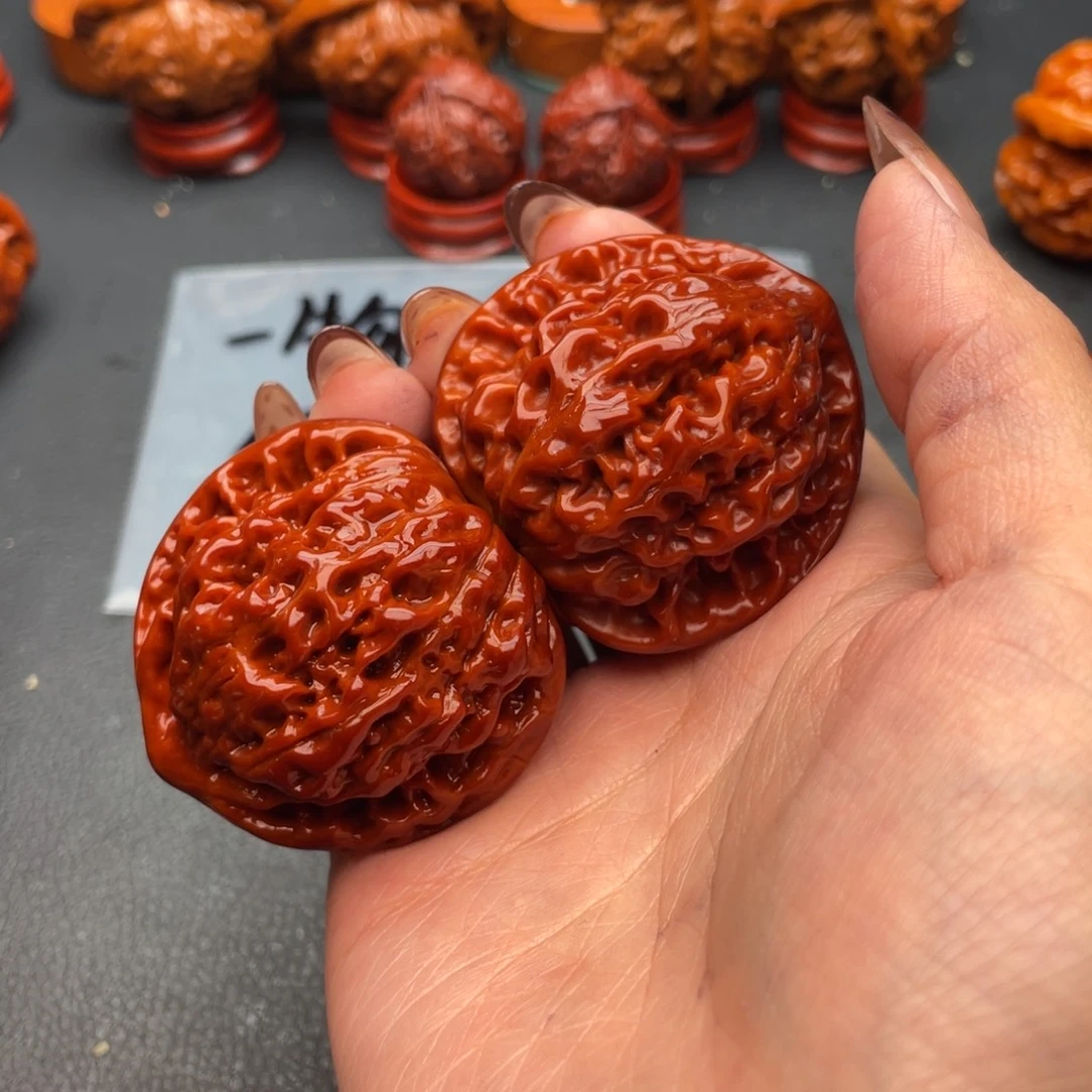 把件文玩核桃官帽