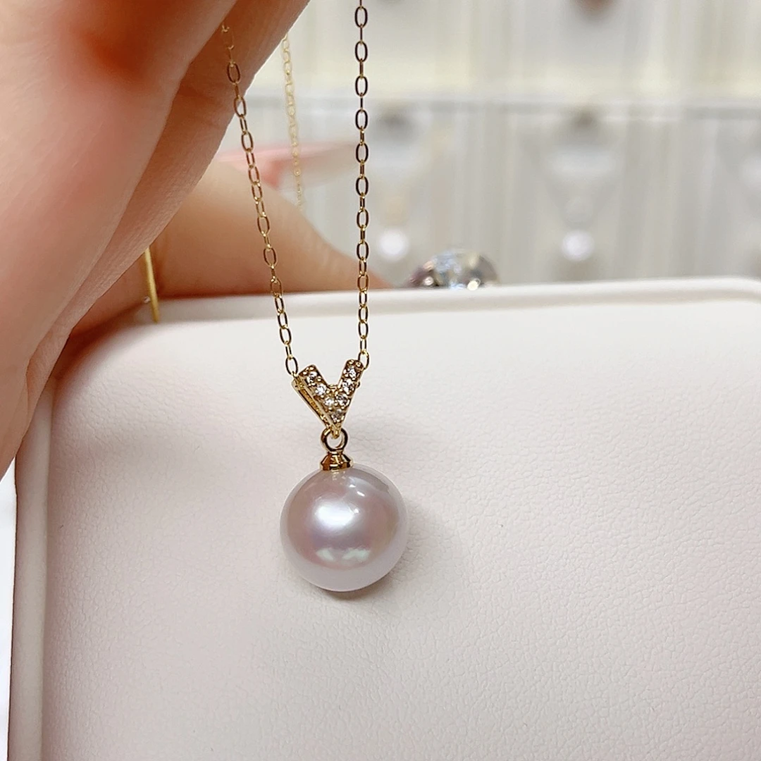 淡水珍珠合金吊坠(赠链)