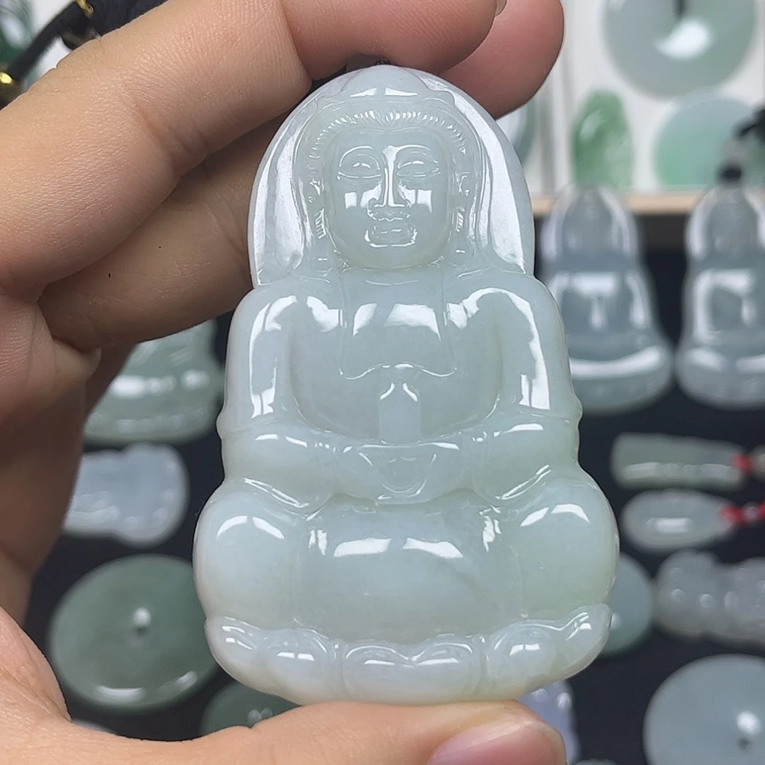 翡翠未镶嵌颈饰缅甸翡翠