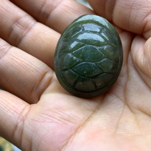 【闪购商品】未镶嵌岫岩河磨玉（透闪石质玉）挂件
