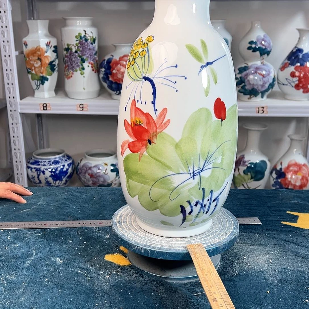 摆件景德镇陶瓷冬青听