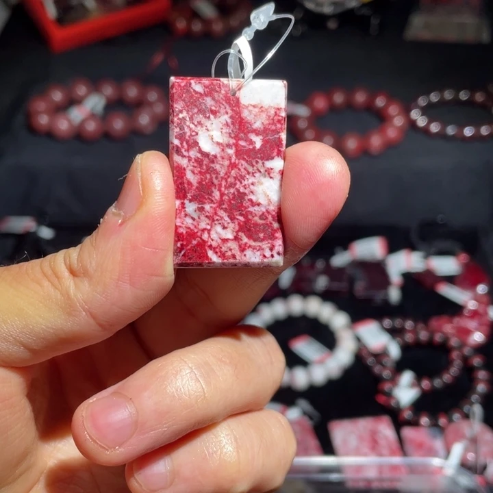 天然辰砂朱砂无事牌