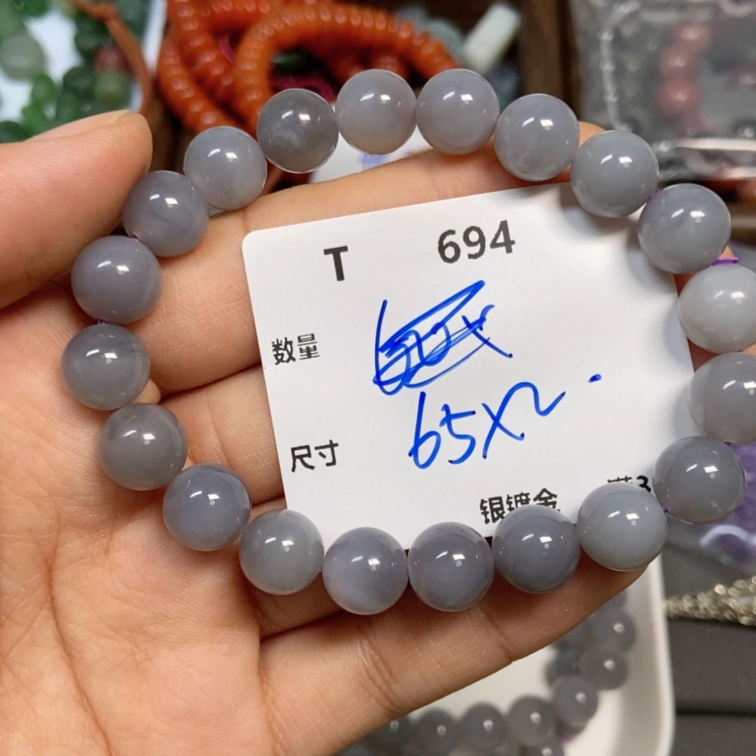 我***财颈饰未镶嵌和田玉（糖玉）T694