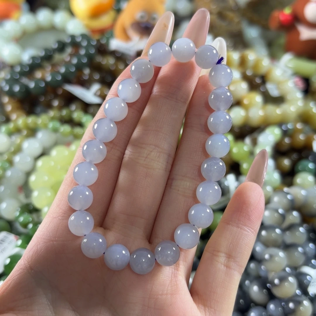 和田玉未镶嵌手链25