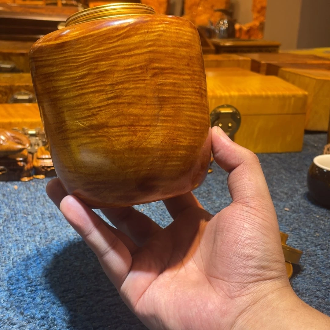 金丝楠金丝楠茶叶罐