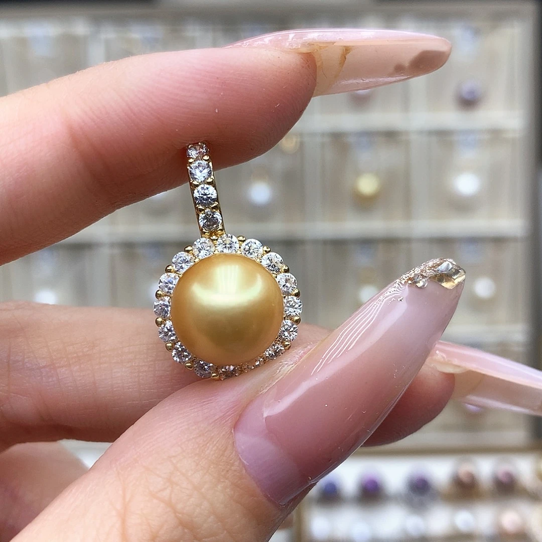 合金吊坠(赠链)淡水珍珠