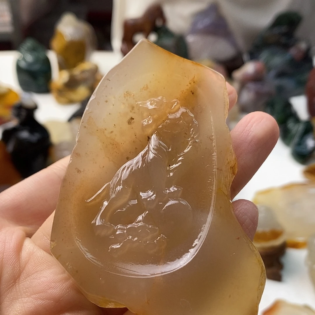 玛瑙/玉髓未镶嵌颈饰