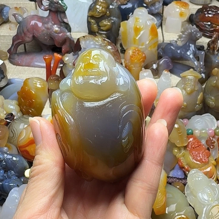 玛瑙/玉髓未镶嵌饰品