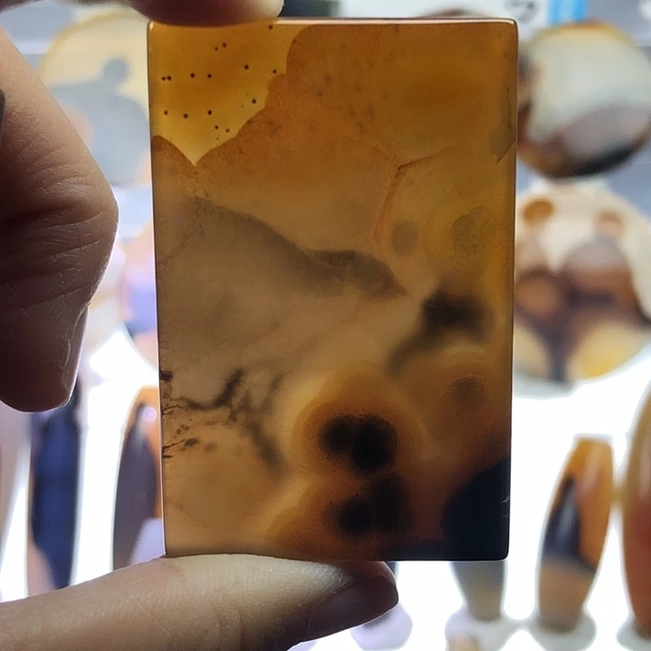 查罗石未镶嵌珠宝半成品45