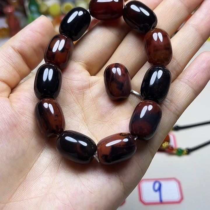 开***来玛瑙/玉髓未镶嵌颈饰