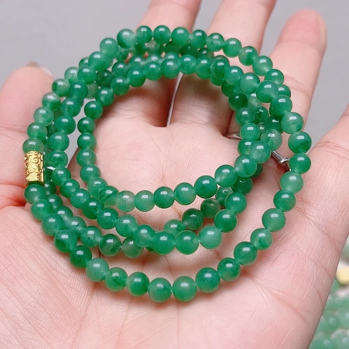 石英质玉未镶嵌颈饰听**雨