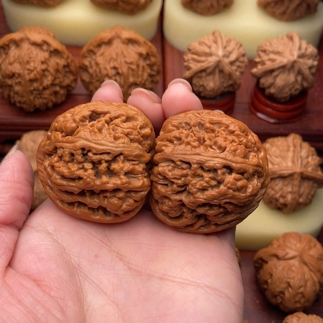 桃核把件虾****?平谷大粗筋42