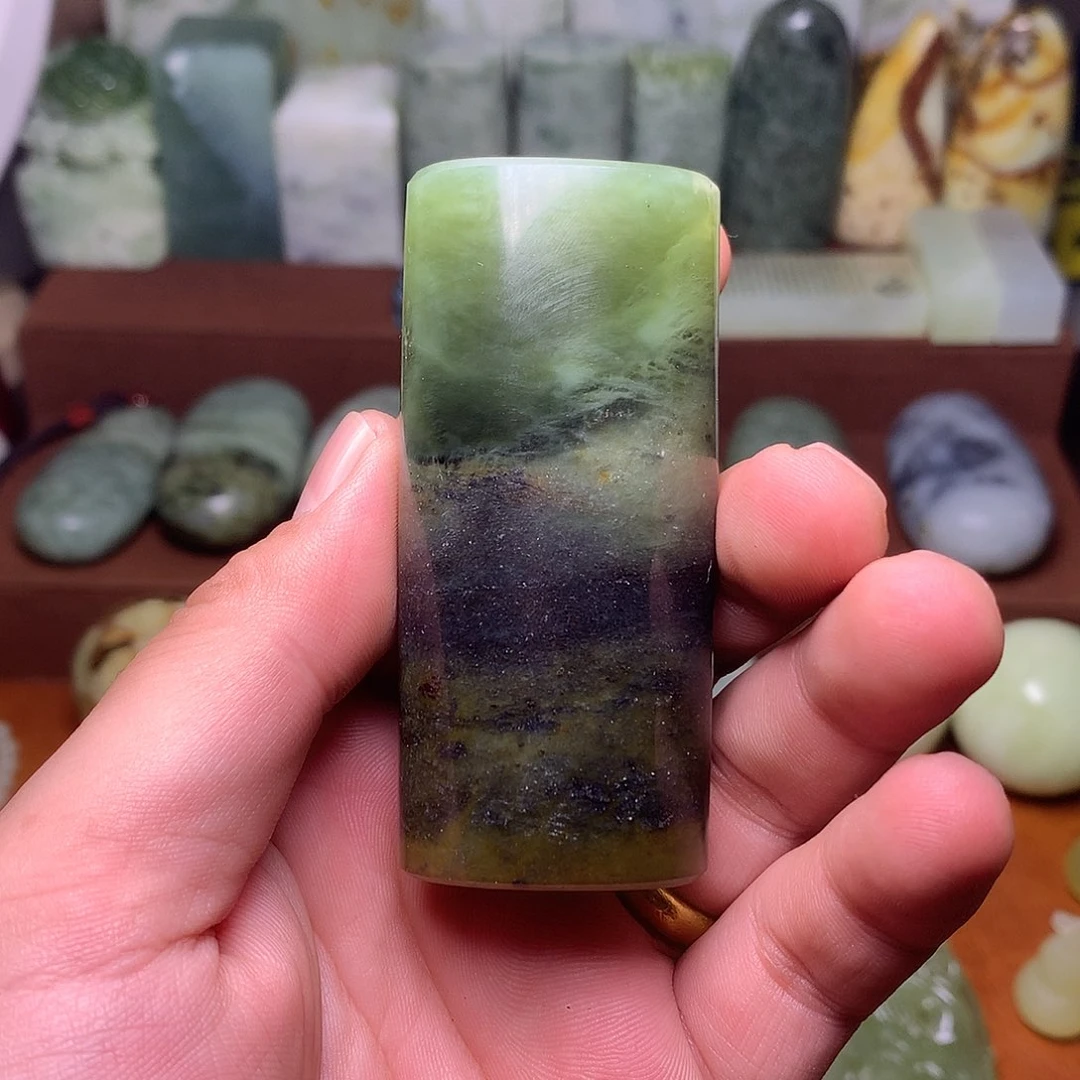 未镶嵌岫玉岫玉手把件挂件