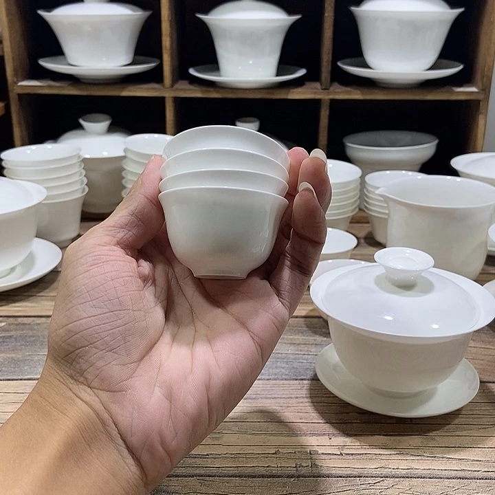 修***字骨瓷玉兰杯35ml×4