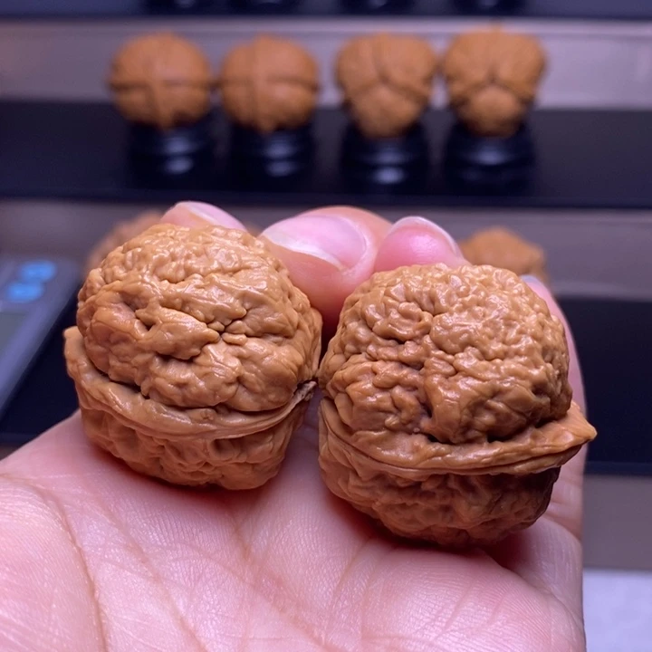 把件文玩核桃凤眼舍利44