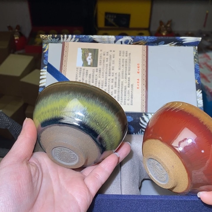 茶盏全品带礼盒，建盏主人杯
