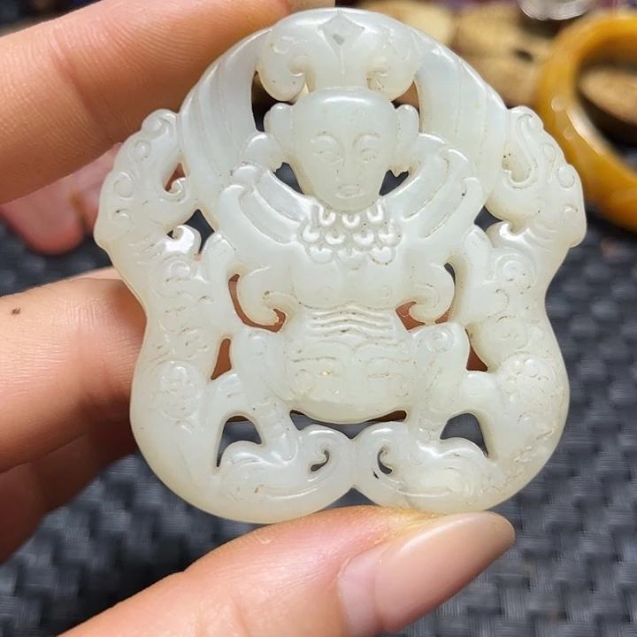 滴血莲花菩提把件