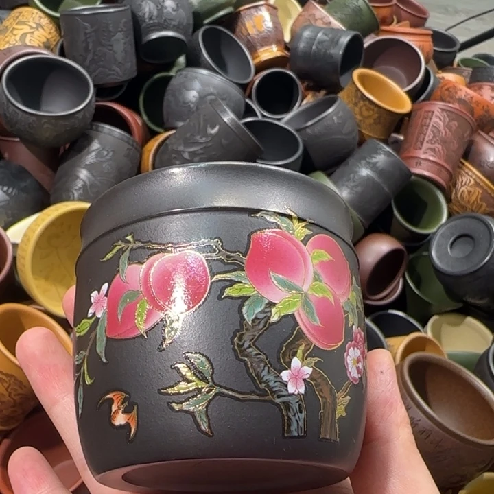 茶杯紫砂全手工紫砂