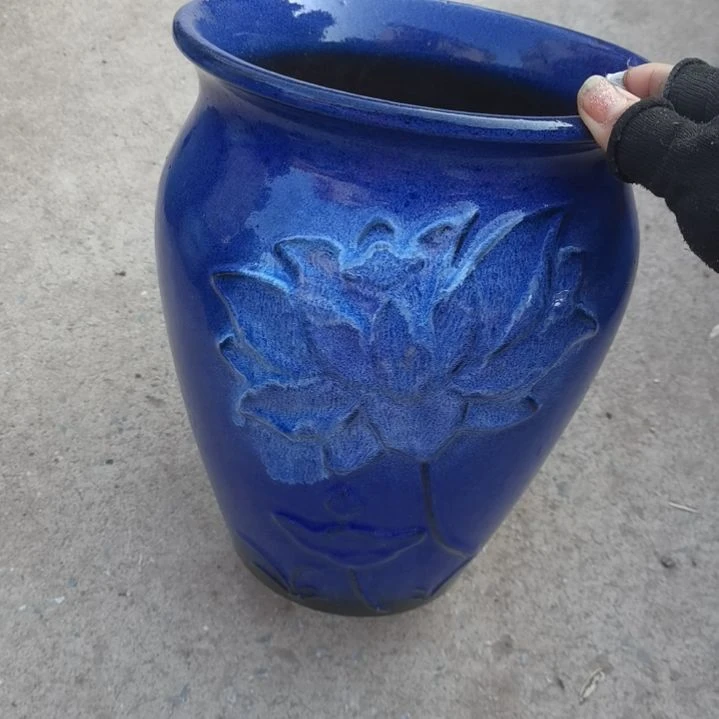 红陶20/27瑕疵底部烧裂