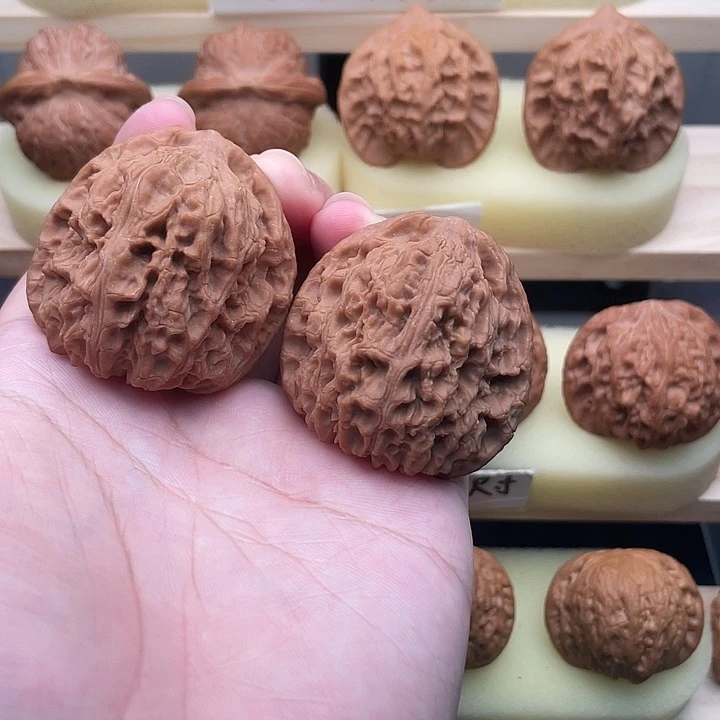 吊坠文玩核桃全品南疆石45