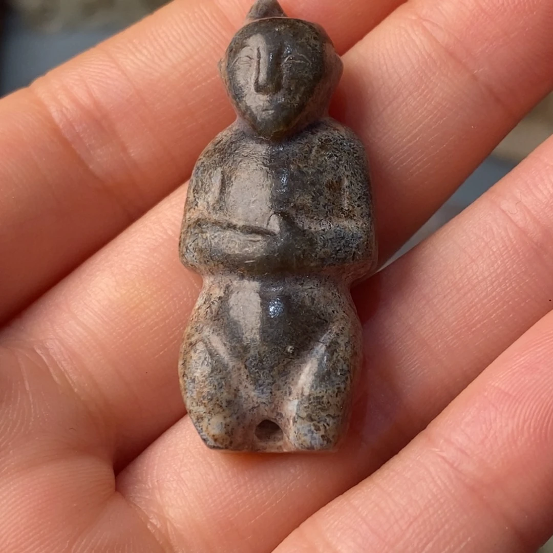 和田玉颈饰未镶嵌田**型