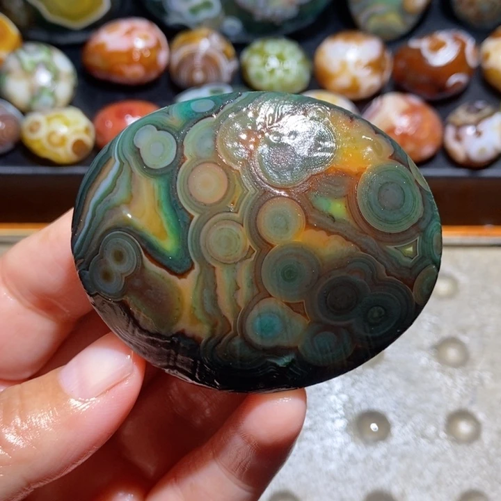 未镶嵌玛瑙/玉髓珠宝半成品87