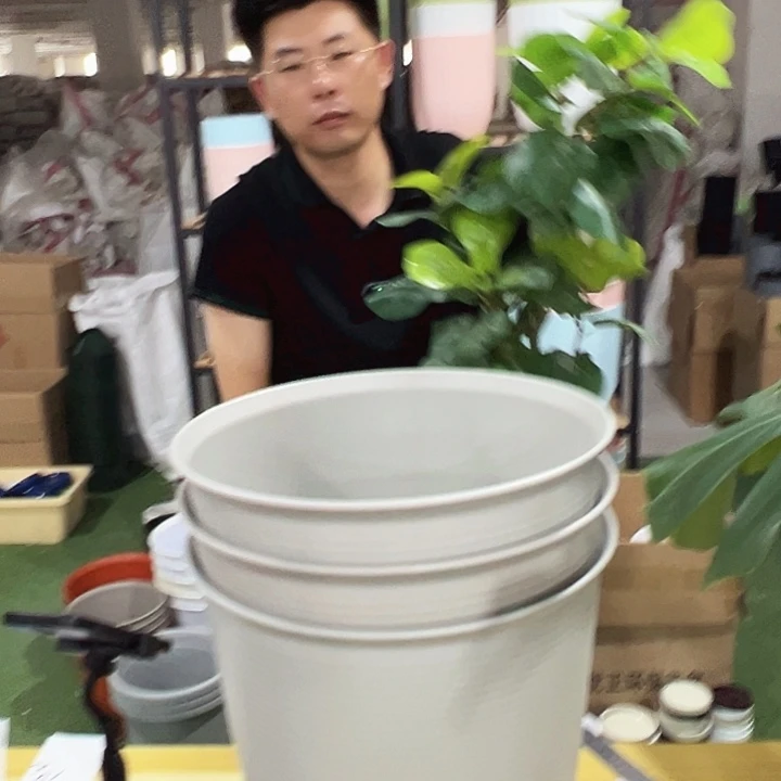 高陶20口30高30灰白无托3只