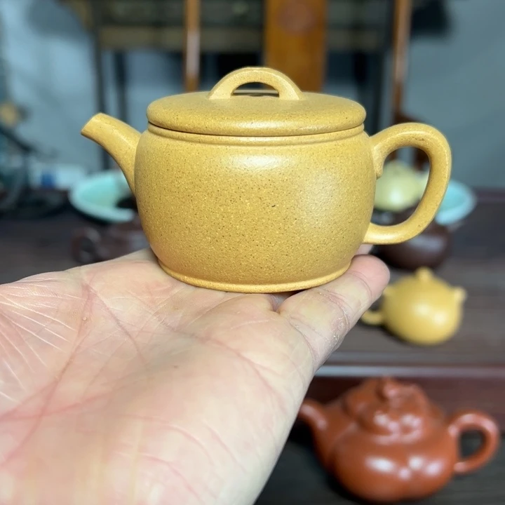 紫砂茶壶半手工汉瓦