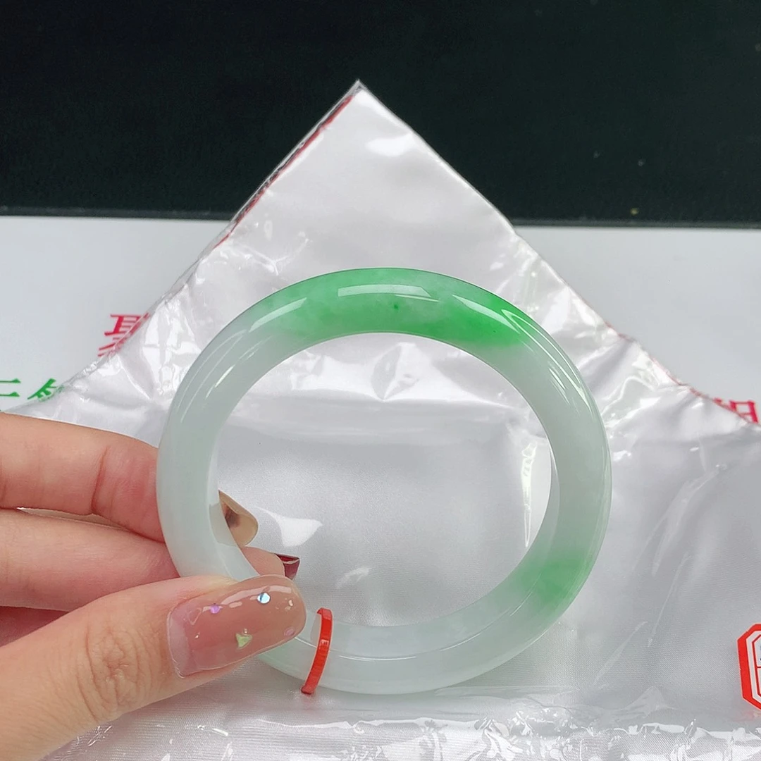 未镶嵌手镯翡翠天然翡翠A货 814