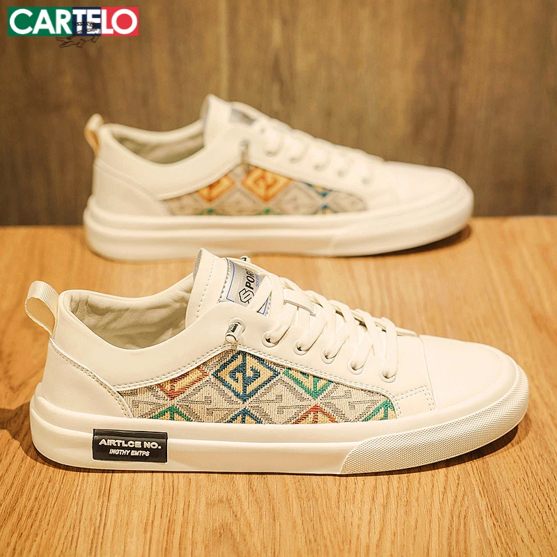 卡帝乐鳄鱼小白鞋男鞋秋季爆款透气阿甘鞋潮鞋百搭男士休闲板鞋