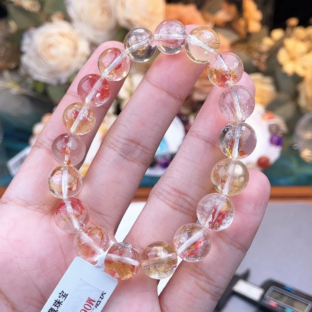 手链水晶未镶嵌锦鲤胶花11m