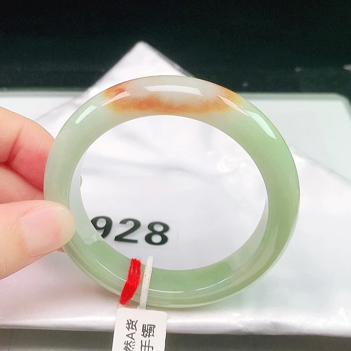 翡翠未镶嵌手镯928