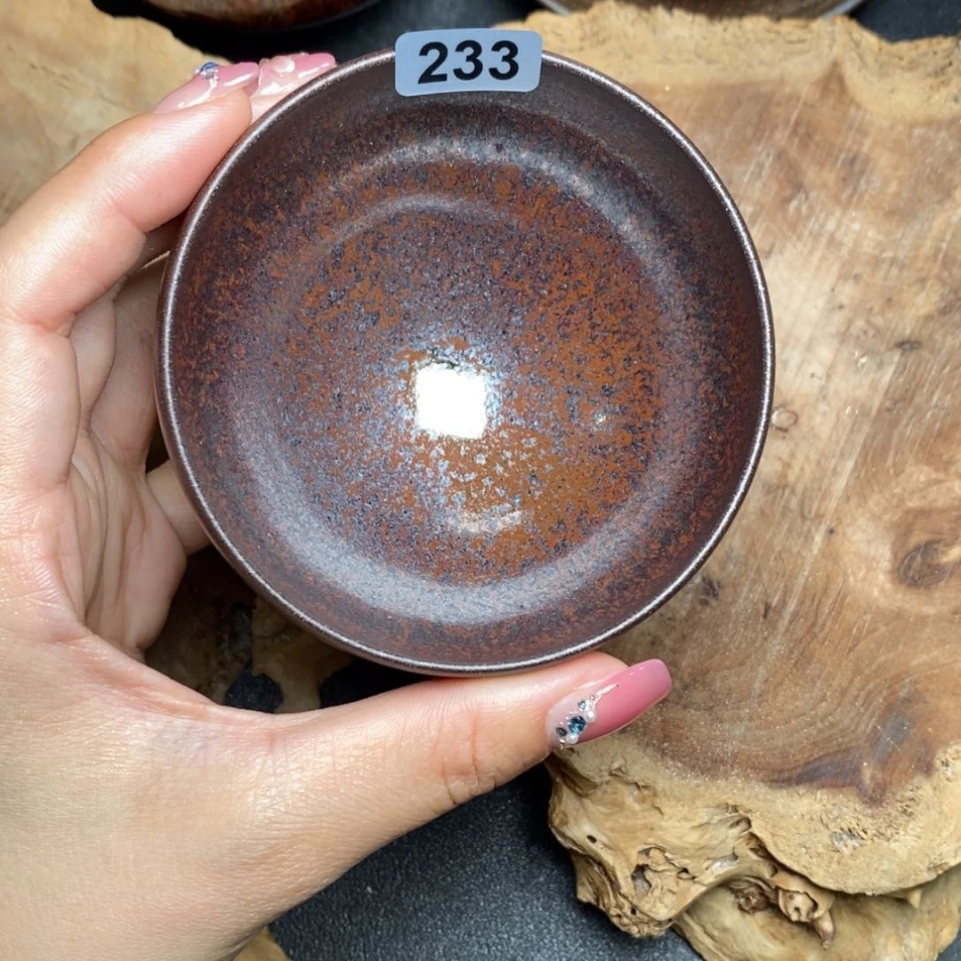 茶盏建窑建盏主人杯233微瑕