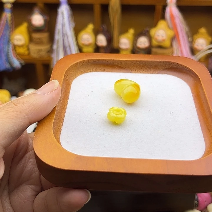 我***肉猴头核桃吊坠小花屁桃爱心