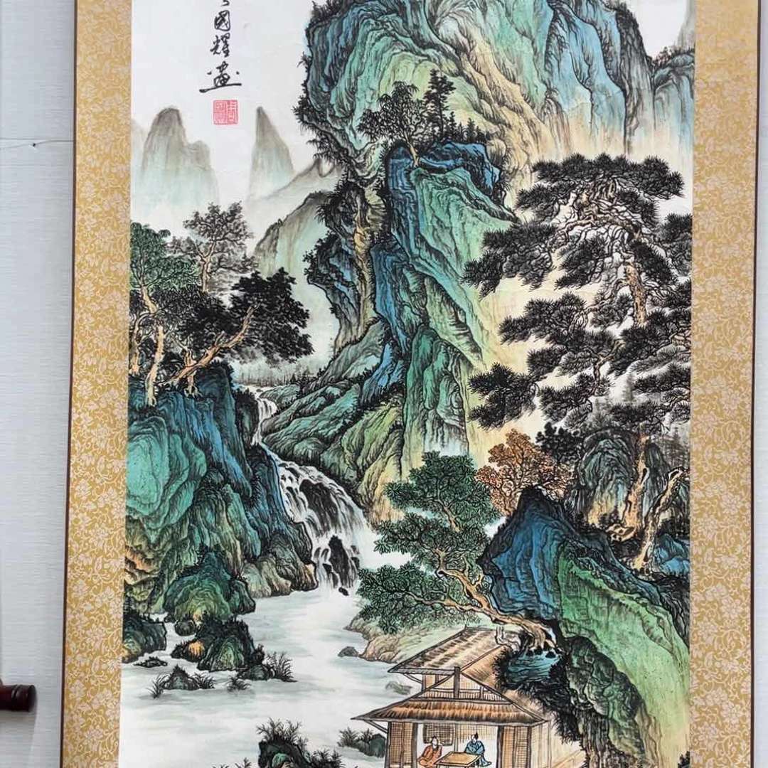国画y老师手笔手绘作品