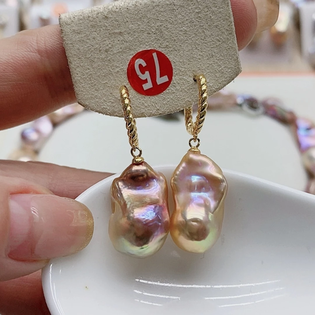 【闪购商品】淡水珍珠银S925镶嵌颈饰