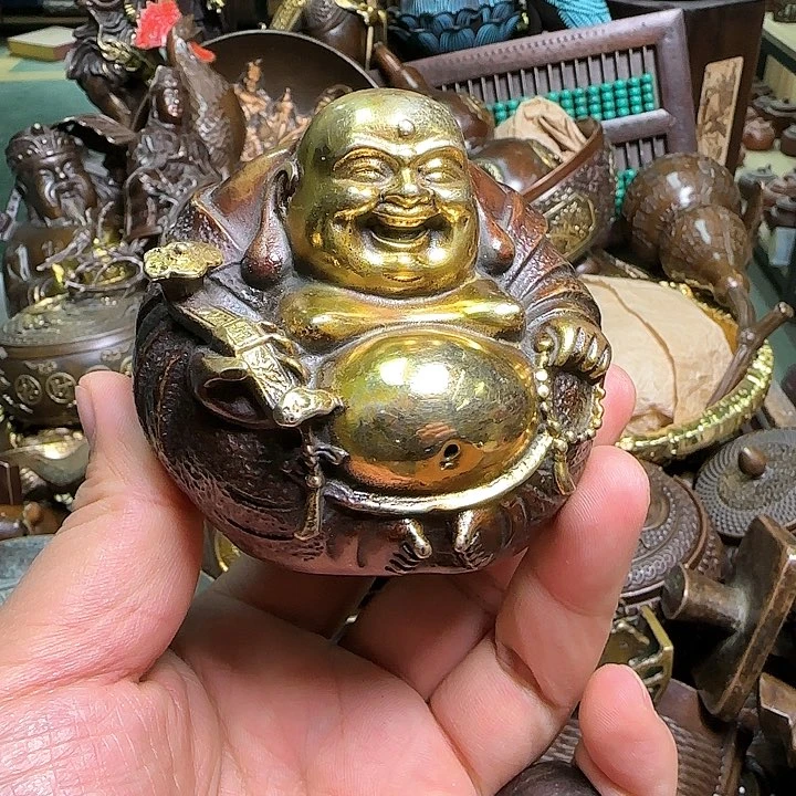 铜器办公室茶室摆件