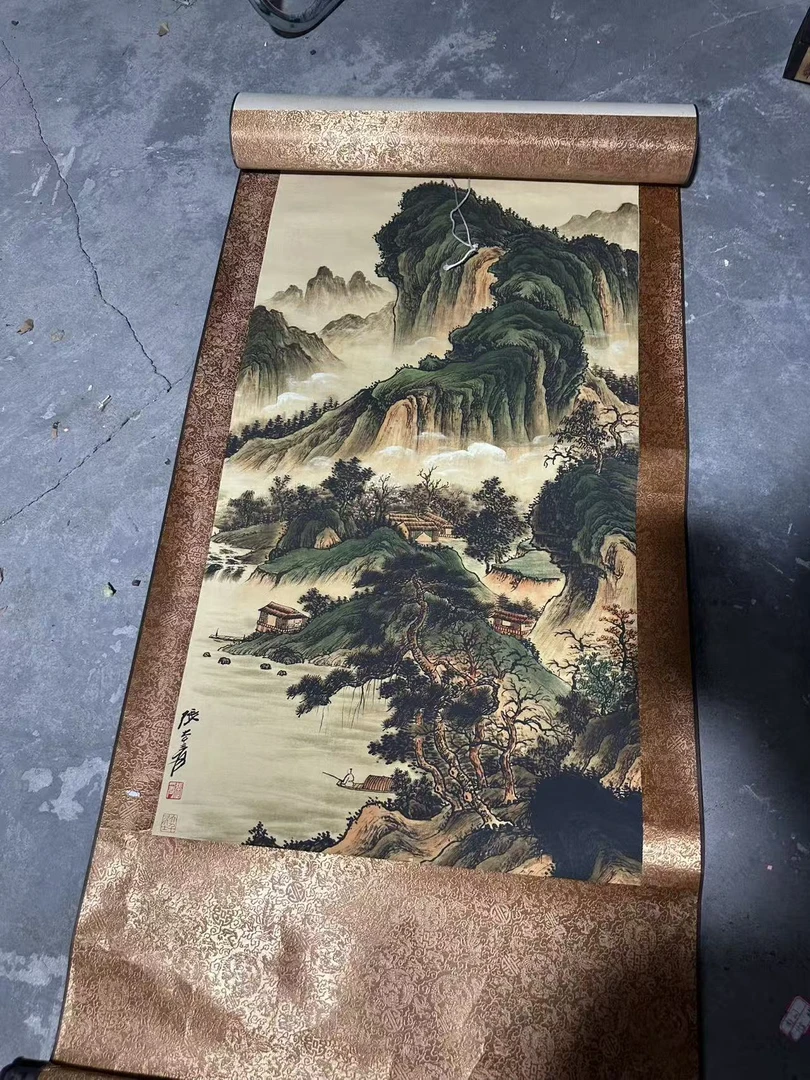 精品摆件三水布挂